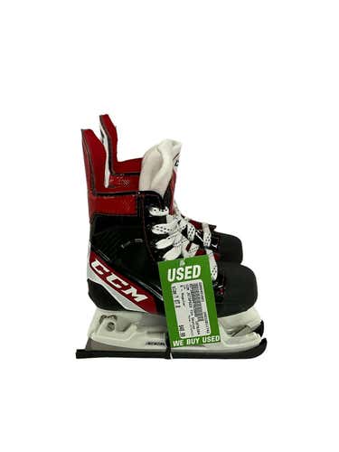 Used Ccm Jetspeed Youth Ice Hockey Skates Size 7