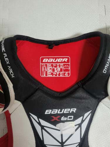 Used Bauer X60 Sm Hockey Shoulder Pads