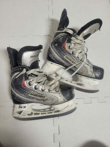 Used Bauer X Select Ii Junior 01 Ice Hockey Skates