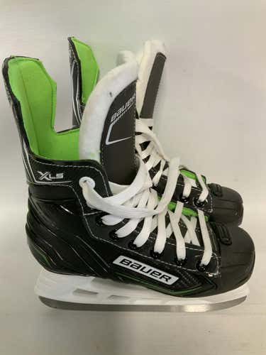 Used Bauer Xls Junior 01 Ice Hockey Skates