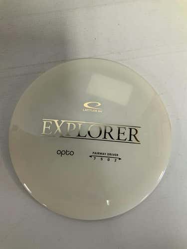 Used Latitude 64 Explorer Opto Disc Golf Drivers