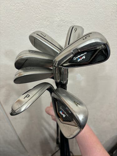 TaylorMade M4 Irons 5-AW LEFT-HANDED