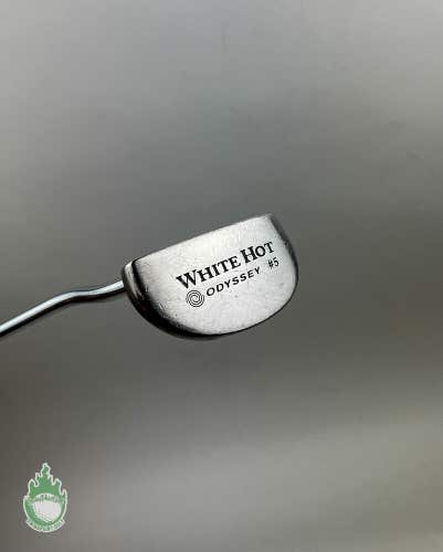 Used Left Handed Odyssey White Hot #5 33" Putter Steel Golf Club