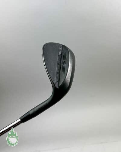 Used Titleist Vokey SM8 M Grind Black Wedge 56*-08 Wedge Flex Steel Golf Club