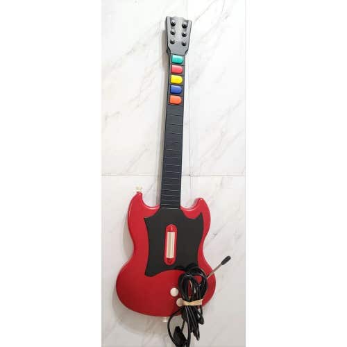 PS2 Guitar Hero SG Red Octane Wired Controller Playstation 2 PSLGH