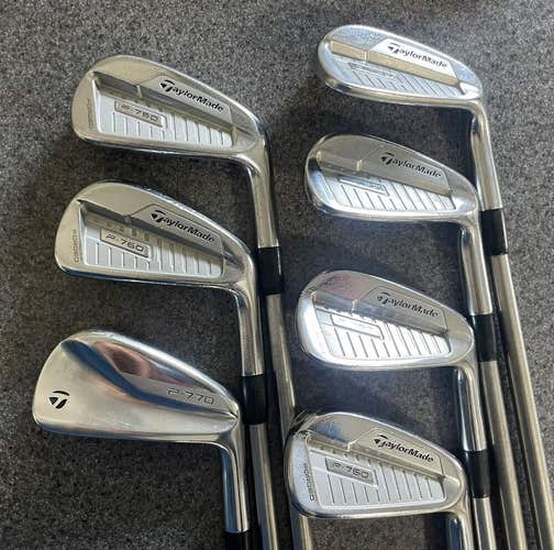 Taylormade P760 Iron Set 4-PW (770 4 Iron) KBS X Stiff Right Handed
