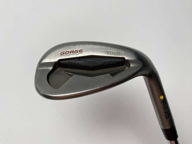 Ping Tour Gorge 58* Yellow Dot 1.5* Up Wedge Steel Mens RH Midsize Grip