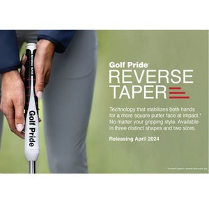 Golf Pride Reverse Taper Putter Grips - NEW 2024 Tour Putter Grips