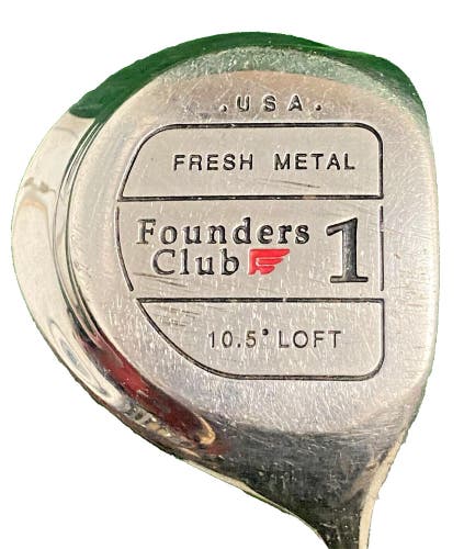 Founder's Club Fresh Metal Driver 10.5 Degrees Men's RH Regular Graphite 44 Inch