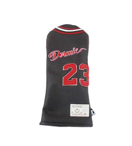 NEW Dormie The Goat "23" Jersey Michael Jordan Premium Leather Driver Headcover
