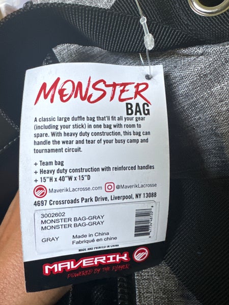 Maverik Monster Lacrosse Bag