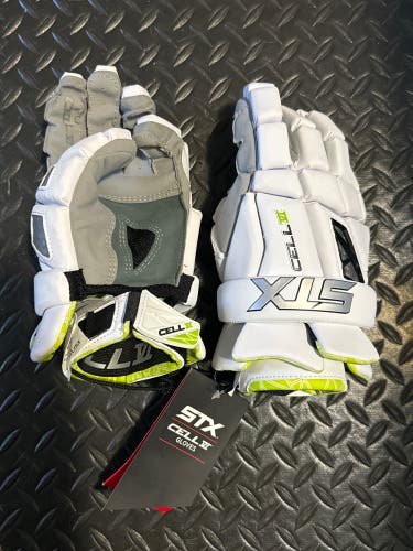 STX Cell VI Lacrosse Gloves (Medium) New!