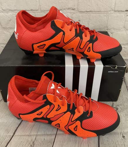 Adidas B32780 X 15.1 FG/AG J Boys Soccer Cleats Bold Orange Core Black US Size 4