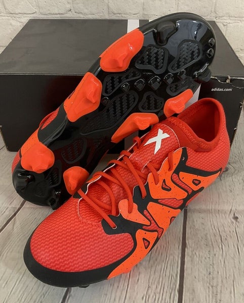 Adidas B32780 X 15.1 FG/AG J Boys Soccer Cleats Bold Orange Core Black US Size 4