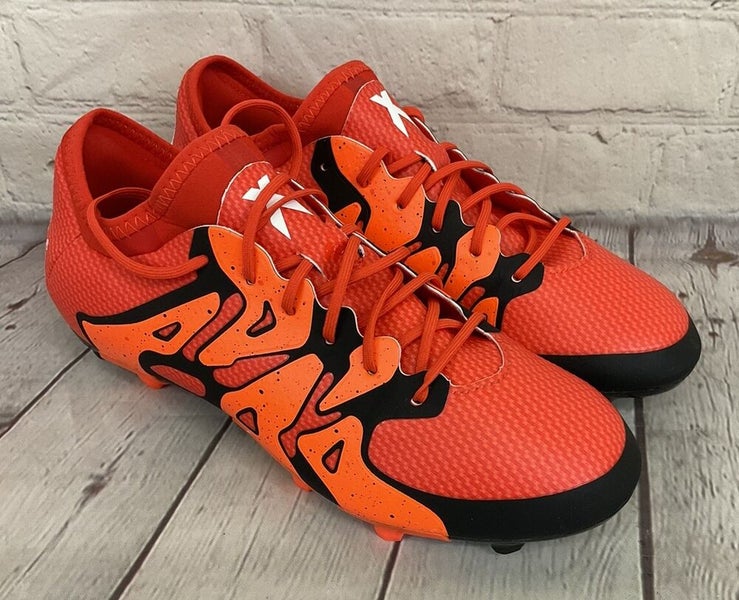 Adidas B32780 X 15.1 FG/AG J Boys Soccer Cleats Bold Orange Core Black US Size 4