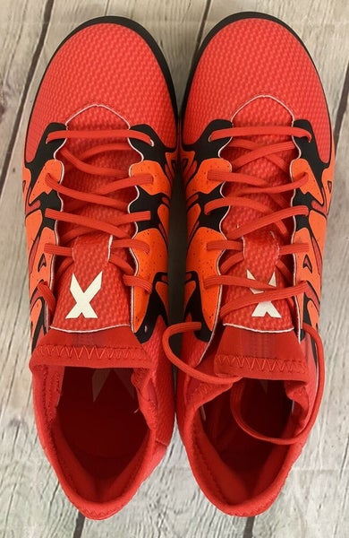 Adidas B32780 X 15.1 FG/AG J Boys Soccer Cleats Bold Orange Core Black US Size 4