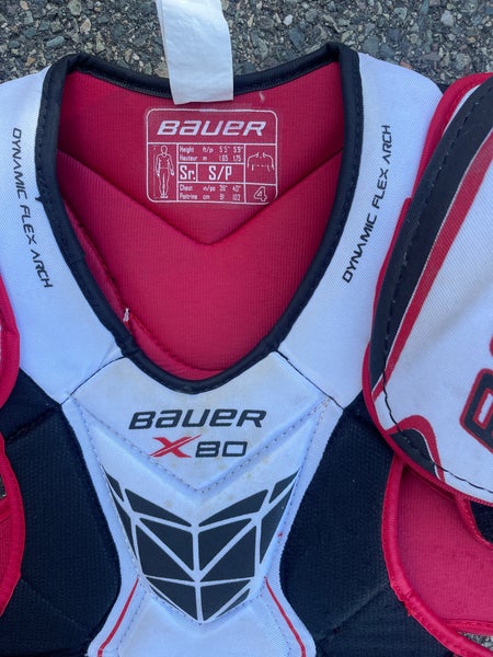 Bauer hockey chest pads