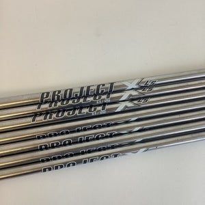 Project X LS 6.5/125g Steel Shafts Set 34.5” To 37.5” Inches (7 Pcs)