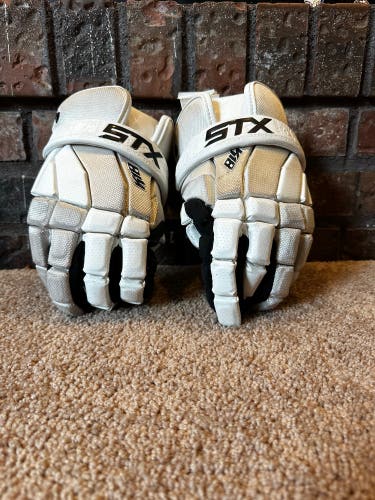 Used  STX 12" K18 Lacrosse Gloves