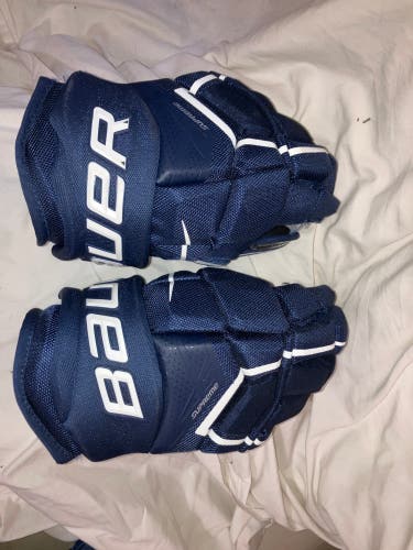 Used  Bauer 14"  Supreme Ultrasonic Gloves