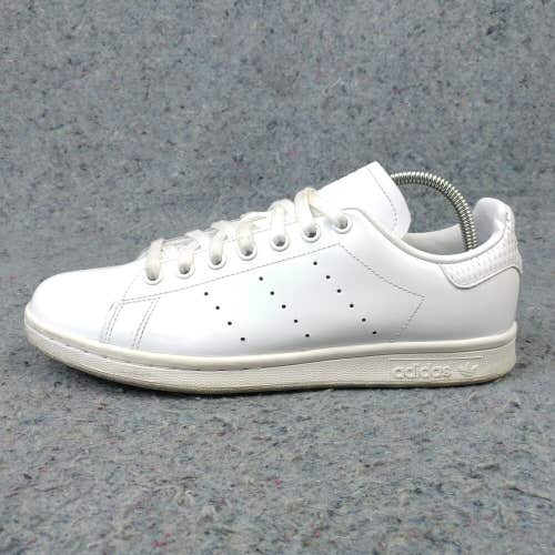 Adidas Stan Smith Triple White Womens 9 Shoes Low Top Sneakers Lace Up EE4760