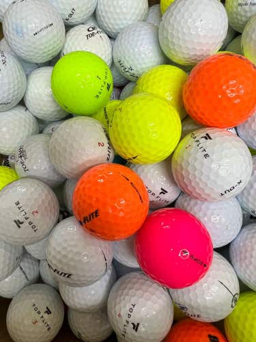 75 Assorted Top Flite Near Mint AAAA Used Golf Balls