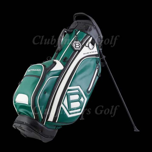 NEW Bettinardi '22 Corporate Green/White/Black Golf Stand Bag w/ Raincover