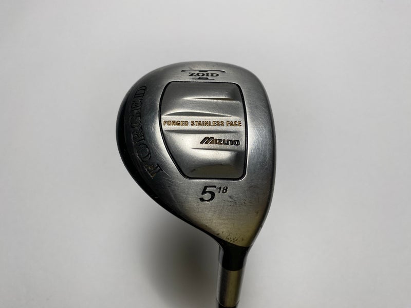 Mizuno T-Zoid Forged 5 Fairway Wood 18* Accel Arc Regular Graphite Mens RH