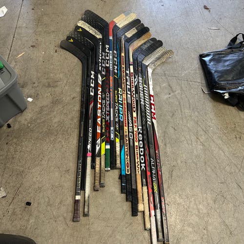 x17 - Damaged Hockey Sticks for Projects