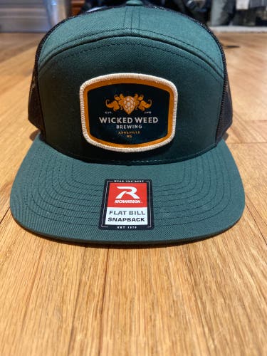 *NEVER WORN* Wicked Weed Brewing 5 Panel Hat
