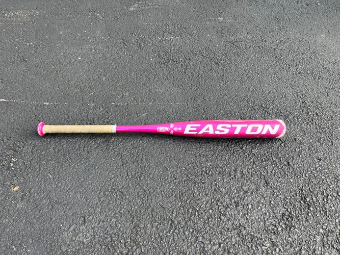 Used 2019 Easton Pink Sapphire Bat (-10) Alloy 20 oz 30"