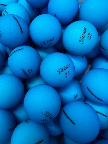 Titleist Blue Velocity.....12 Near Mint AAAA Used Golf Balls