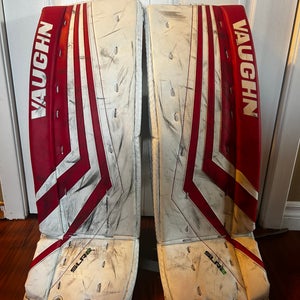 Used 28" Vaughn Ventus SLR2 Goalie Leg Pads