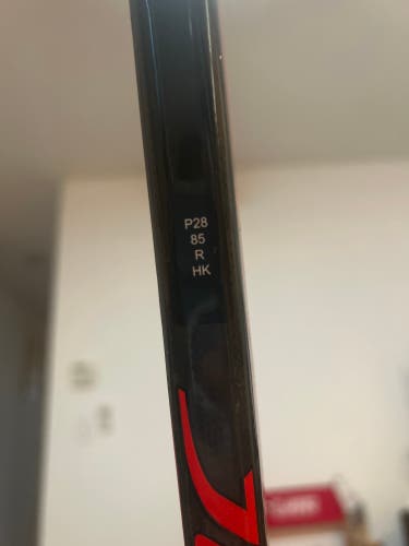 Used Senior CCM Right Handed P28 Pro Stock JetSpeed FT4 Team Hockey Stick