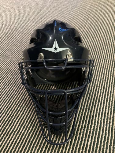 Used For One Practice Baseball catchers helmet
