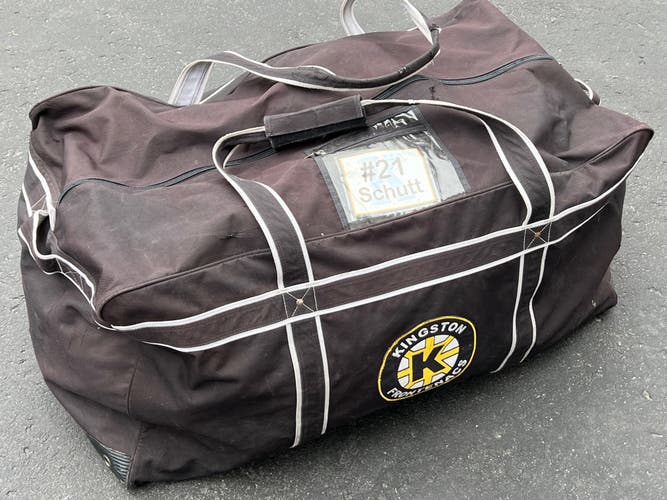 Kingston Frontenacs OHL CHL Pro Stock Hockey Team Equipment Travel Bag Player