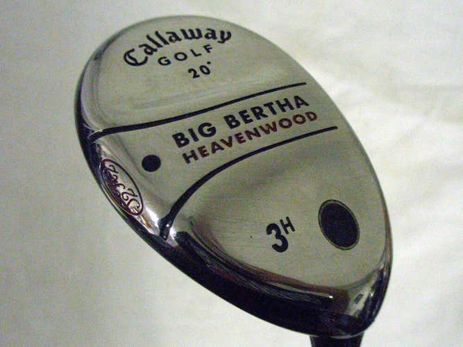 Callaway Big Bertha Heavenwood 3 Hybrid 20* (Graphite, Firm) 3h Golf Club