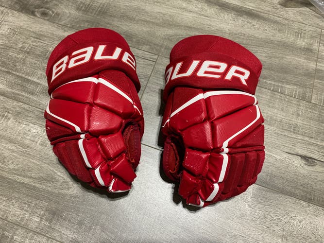 Used Bauer Vapor 3X Gloves 14"