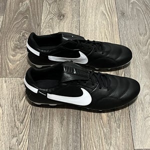 Nike Premier III 3 FG Soccer Cleats Black White AT5889-010 Men's Size 11.5