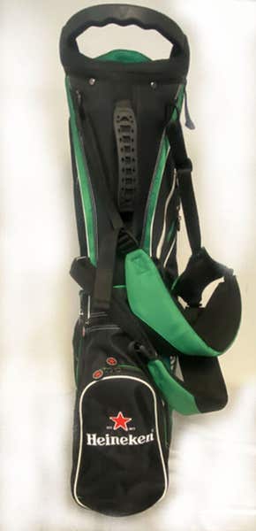 Callaway Heineken Logo Stand Bag (Black/Green, 9