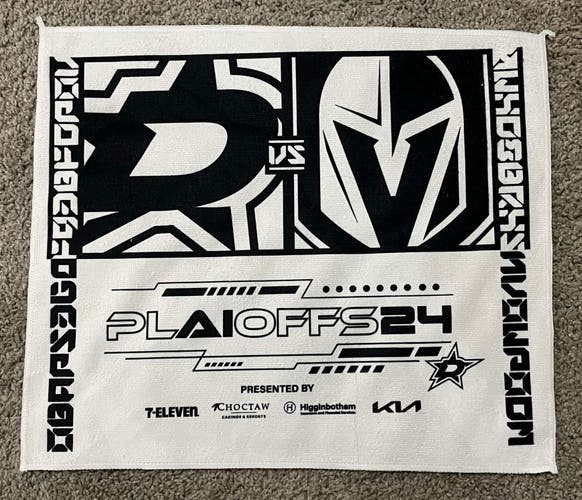 Dallas Stars 2024 NHL Playoffs Rally Towel Round 1 Game 2