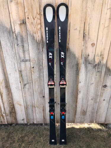 2019 Kastle RX 12 Skis With Marker Bindings 168cm