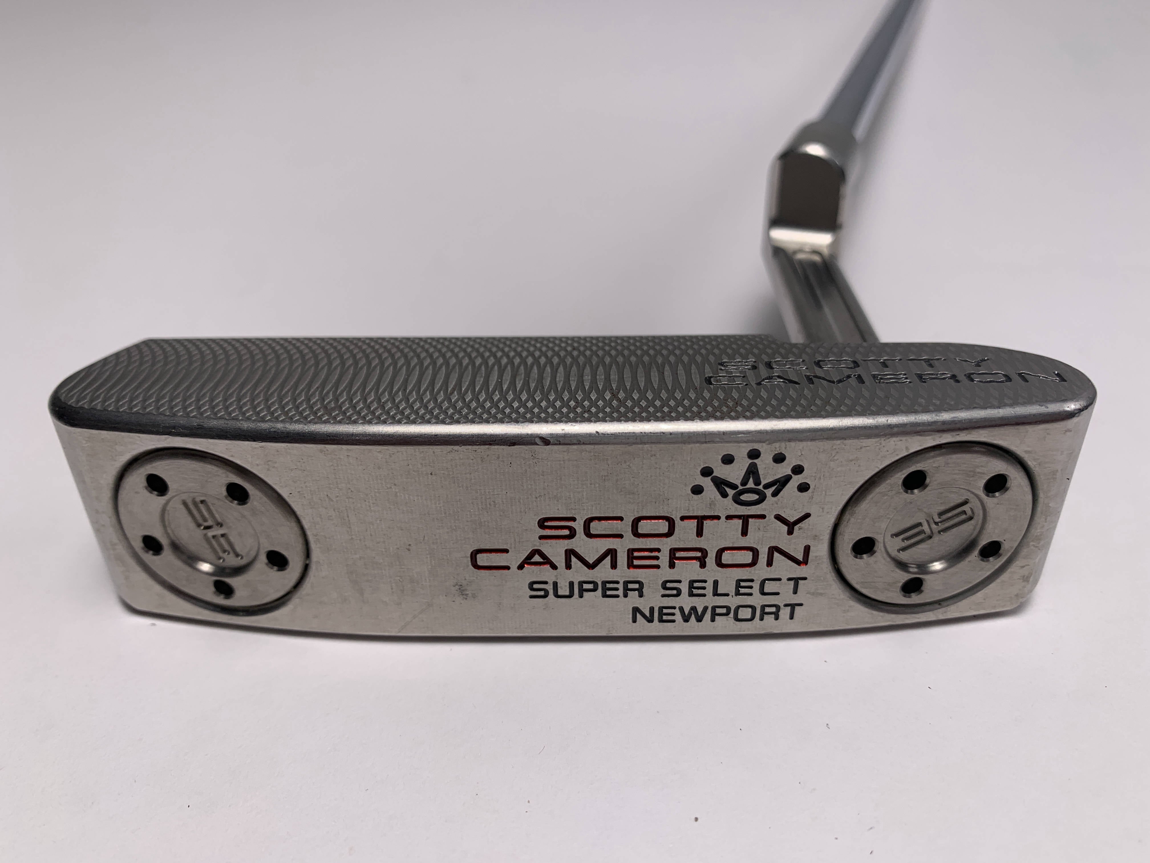 Putter Scotty Cameron Super Select Newport 2+ White Snake - 33 Pouces - Acier - NEUF