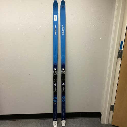 Used Salomon Snowscape 7 Vitane 163 Cm Girls' Cross Country Ski Combo