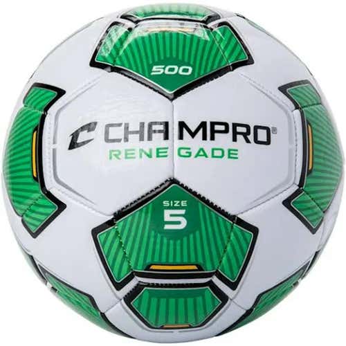 New Renegade Soccer Ball Sz 5 Green
