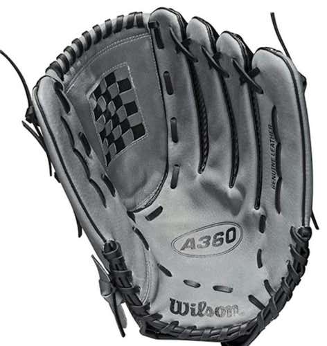 New Wilson A360 Baseball & Softball Fielders Gloves 12" Left Hand Throw