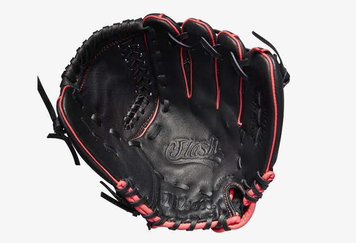 New Wilson Flash Fastpitch Gloves 12" Lht