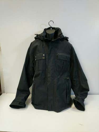 Used Holden Black Parka Ca30195 Lg Winter Outerwear Jackets