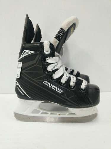 Used Bauer S140 Youth 08.0 Ice Hockey Skates