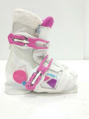 Used Elan Bloom Uflex 20-21.0 205 Mp - J01 Girls' Downhill Ski Boots